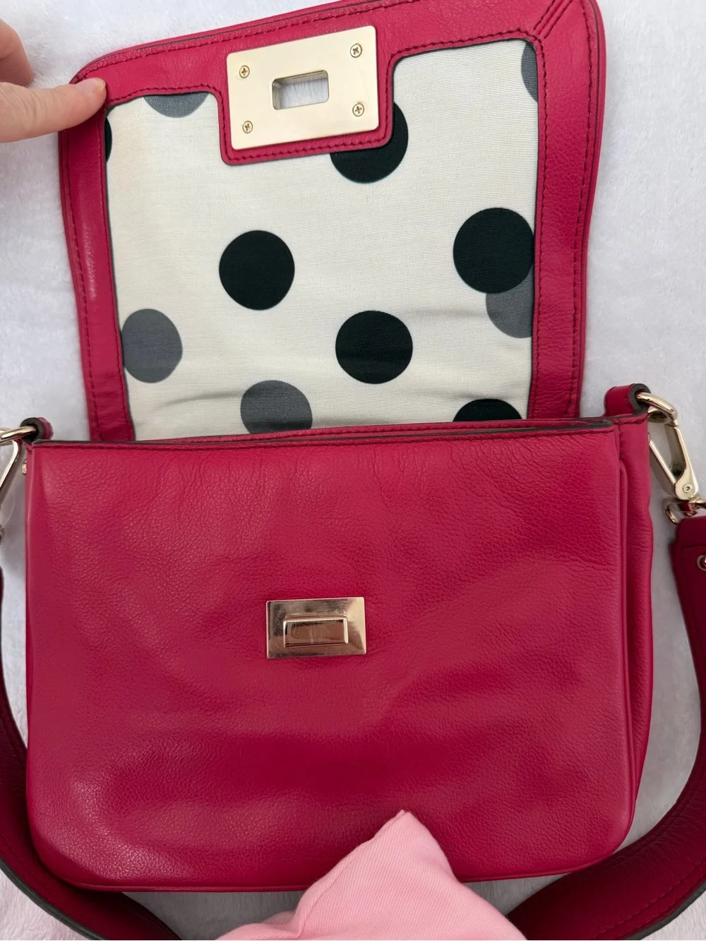 Kate Spade Locking Shoulder Bag